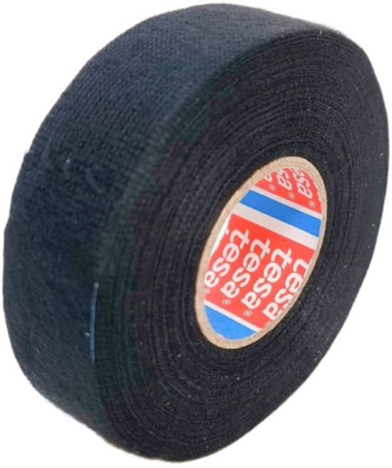 현앤몰 흡음테이프 25mmX15m 테사 배선테이프, 1개