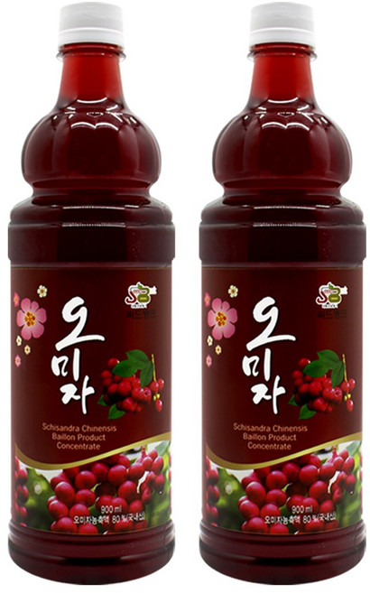 오미자 원액 농축액 국내산, 900ml