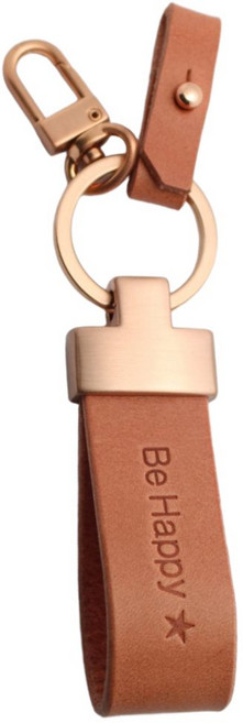 이태리 가죽 자동차 키홀더 키링 열쇠고리 이니셜 각인, khaki