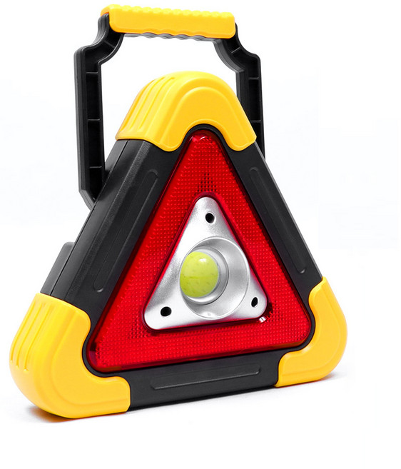 자동차 LED 안전 삼각대 비상신호 레드 점멸 세이프웨이 차량안전용품, 1개