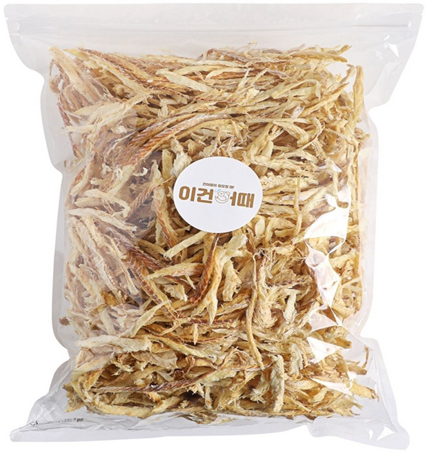 이건어때 자연건조 부드러운 고단백 황태채, 1kg, 1개