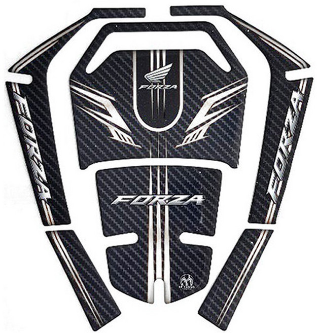 포르자 스티커 탱크패드 주유구 스티커 300 350 튜닝 18-25년, 화이트, 탱크패드A, 1개