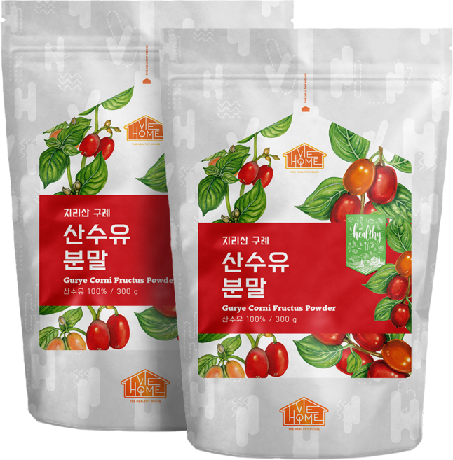 닥터비옴 구례산 산수유 가루 300g x 2개