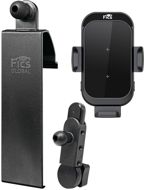 픽스글로벌 픽스 더 뉴 K5 차량용 핸드폰 충전거치대 세트, 1세트 모니터 중앙 마운트+충전거치대+연장바, 1개