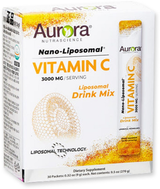 오로라뉴트라사이언스 나노 리포조말 비타민C 분말 30p, 1개, 30회분