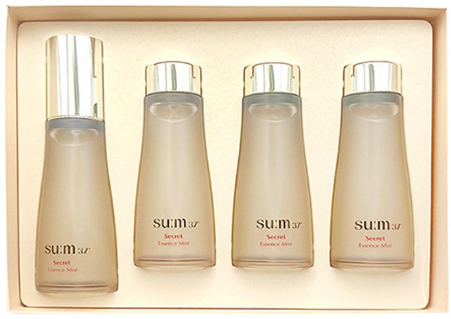 숨 시크릿 에센스 미스트 대용량 기획 [본품 60ml 1EA + 리필 60ml 3EA] / 숨 시크릿 에센스 미스트 총 240ml 대용량 기획 상품, 4개