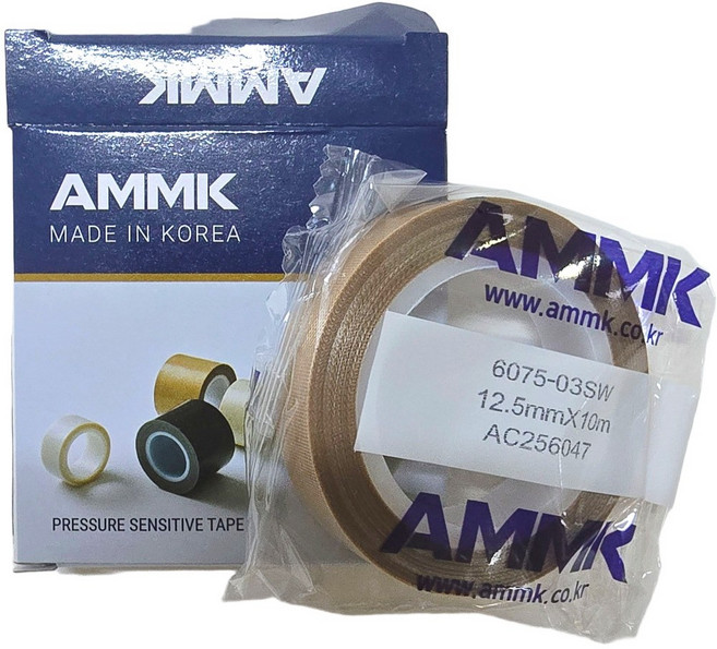 테프론테이프 국내산 내열테이프, 12.5mmX10m, 1개