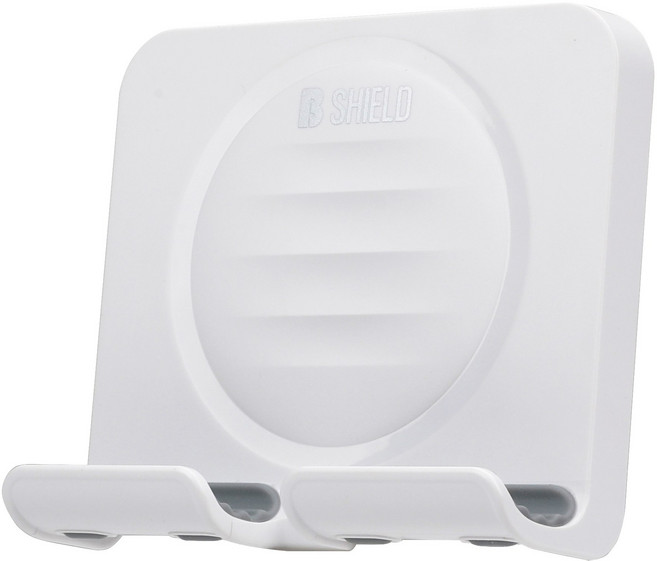 비쉴드 다용도 벽걸이형 욕실 주방 거치대 B86, 1개, 화이트