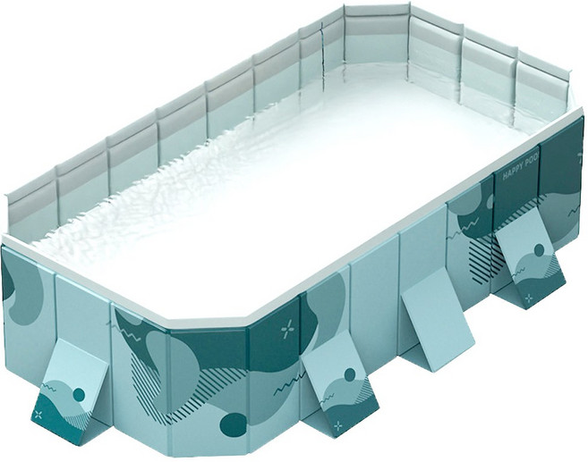 패밀리 가정용 풀장 원터치 대형 접이식 간이 수영장, 1개