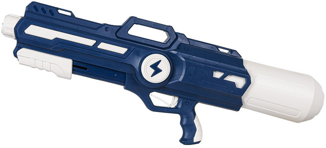 TAOMI 번개파워 워터건 특대형 워터밤 성인용 물총 + 물총 스트랩, 네이비, 1개