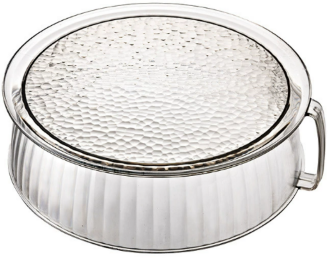 전자렌지덮개 전자레인지 뚜껑 손잡이형 투명소재, 1개, 투명