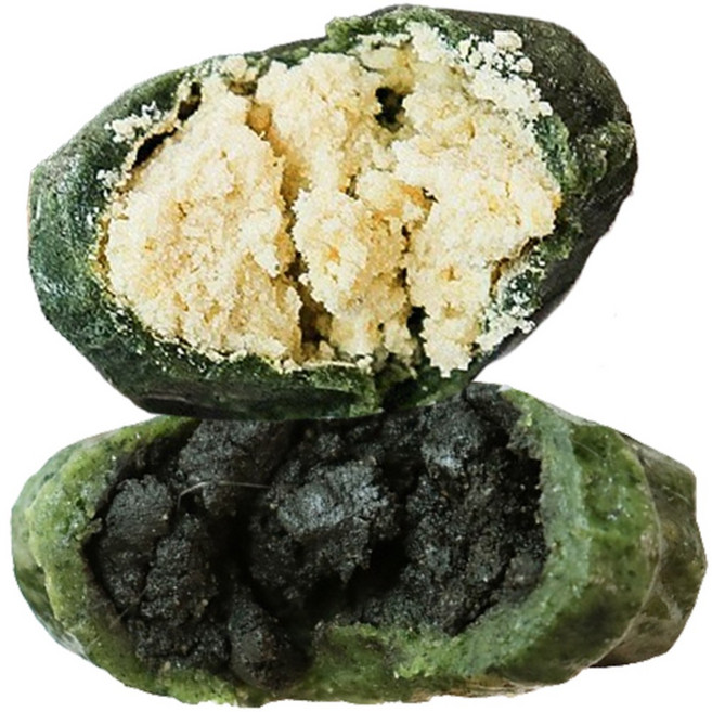 진도 해풍 쑥송편 흑임자송편 녹두송편 깨송편 1kg+1kg 1box, 2kg, 1박스, 녹두(1kg)+흑임자(1kg)