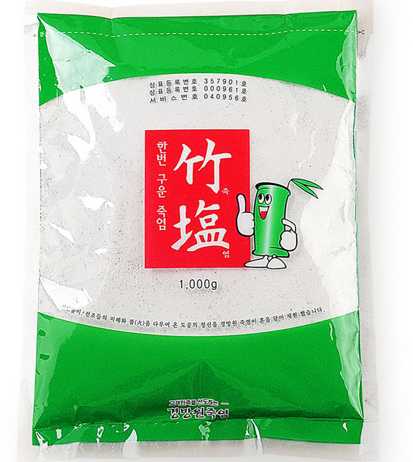 경방원죽염 1회 생활 죽염 분말, 1개, 1kg