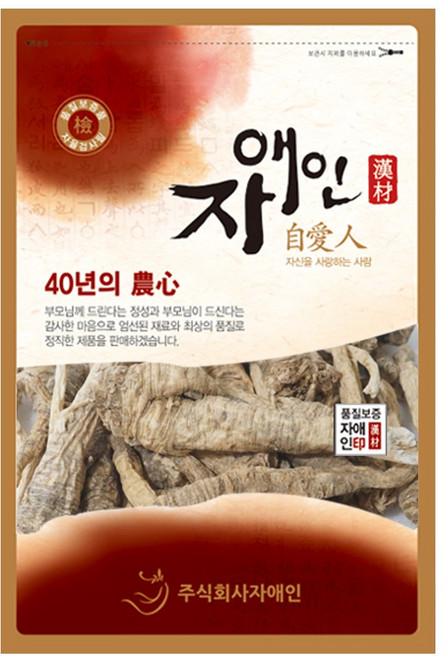 자애인 잔대 100g 국산 강원영월 딱주뿌리 딱주 건잔대 잔대차, 1개