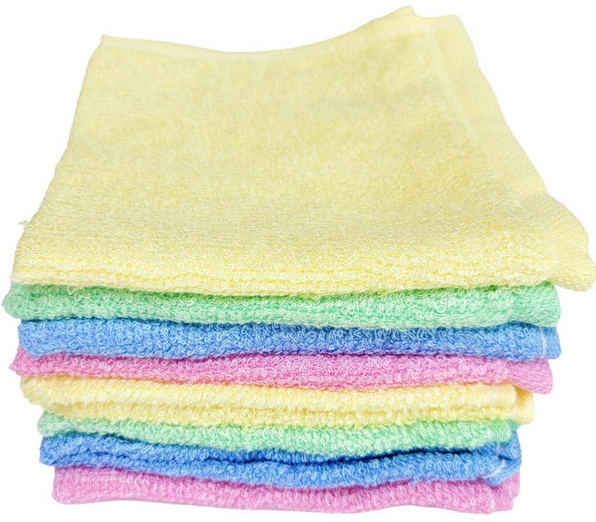 [브엘로]흡수 잘되는 친환경 대나무 행주 향균 냄새 안나는 잘 마르는 천연섬유 무형광, 4세트