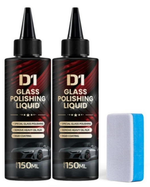 후맷 유막제거제 150ml + 스폰지, 2개