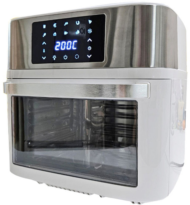 박세리 대용량 오븐형 올스텐 에어프라이어 16L 대형 오븐 에어프라이기 쇼핑포미, 화이트, 16L 올스텐형