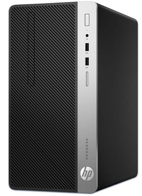 i5 HP 컴퓨터 본체 사무용 가정용 데스크탑 PC 윈도우10 PRO, 윈도우 11 프로, 400_G6, Black, 500GB, 16GB