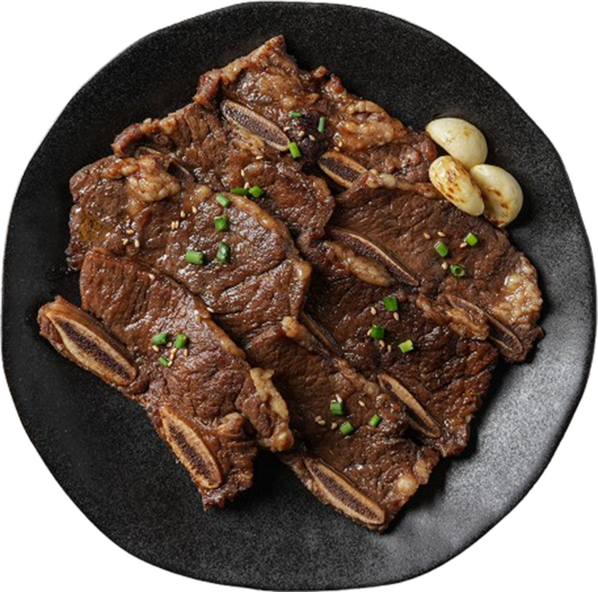 [참바른] 참바른 프리미엄 양념 LA갈비 1kg 기름 손질한 정직한 갈비, 5kg, 1개