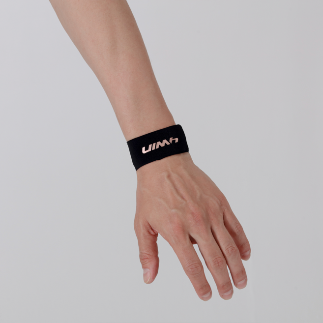 4WIN 포윈 베네플렉 손목보호대 2종, 1개, 블랙