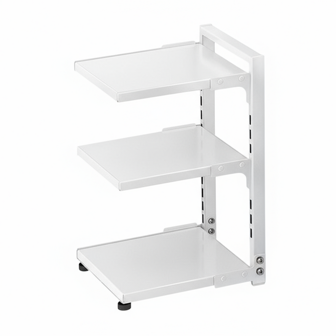 알로롱리빙 후라이팬 정리대, 화이트