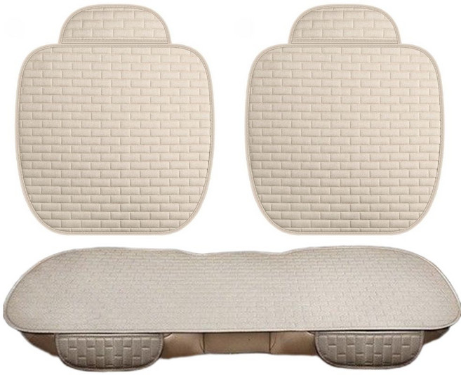 세일왕 자동차 방석 사계절, 1세트, 아이보리
