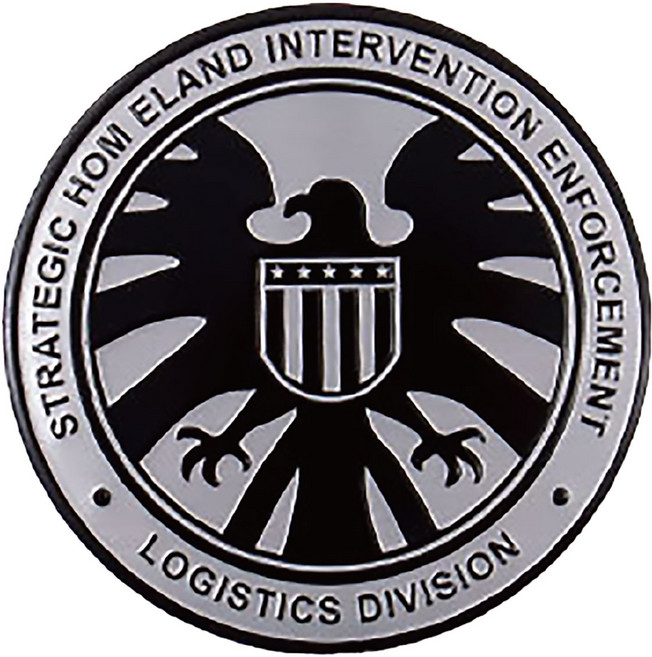 삼항LED 미국 국기 S.H.I.E.L.D 엠블럼 3종