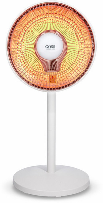 초절전 선풍기형 카본 전기 히터 난로 가정용 사무실, 프리미엄 화이트