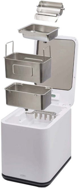 르젠 제빙기 대용량 업소용 가정용 내부올스텐 분리세척 아이스메이커 직수가능 25kg, 르젠업소용제빙기IM100 - 제빙기