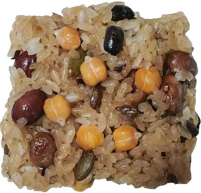 장가손떡 찹쌀 영양밥 찰밥 영양 잡곡밥 약밥 단백질 콩밥 공주밤 건강간식(무설탕), 10개, 80g