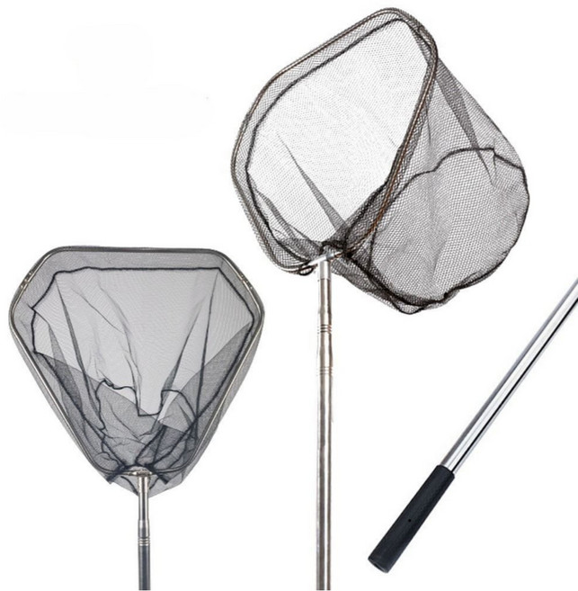 세븐락 튼튼한 뜰채 바닥 민물 접이식 2미터 삼각 원형 뜰채