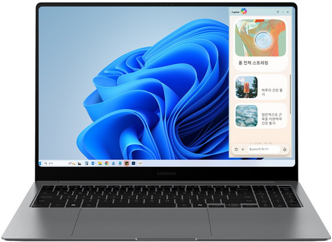 삼성전자 갤럭시북5 프로 NT960XHA-K51A 인텔 울트라5 16인치 고해상도 AI 코파일럿+ 윈도우11 터치 스크린 직장인 대학생 노트북, WIN11 Home, 16GB, 1TB, 그레이