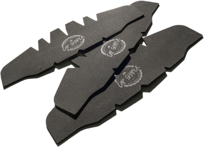 캡쉐이퍼 모자 각잡기 모자보관패드 모자틀 보호틀 변형방지 모자보관틀 모자정리, 3세트, black