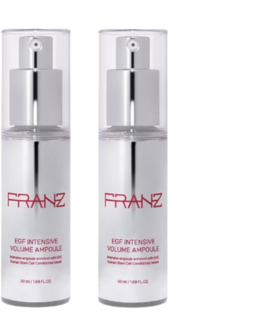 프란츠 고활성 EGF 인텐시브 줄기세포 볼륨앰플 50ml 탄력 앰플, 2개