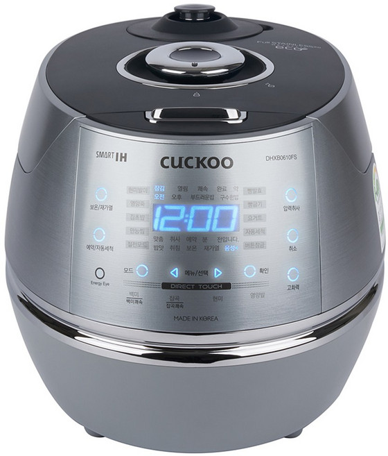 쿠쿠 IH 압력 밥솥 실버 6인용 CRP-DHXB0610FS, 혼합