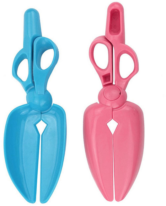 도나토르 애견 배변집게 강아지 외출 산책, 1개, 핑크