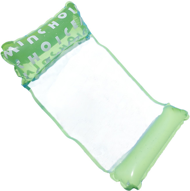 클린 워터 해먹튜브 반투명 감성 물놀이 용품, 라임그린, 1개
