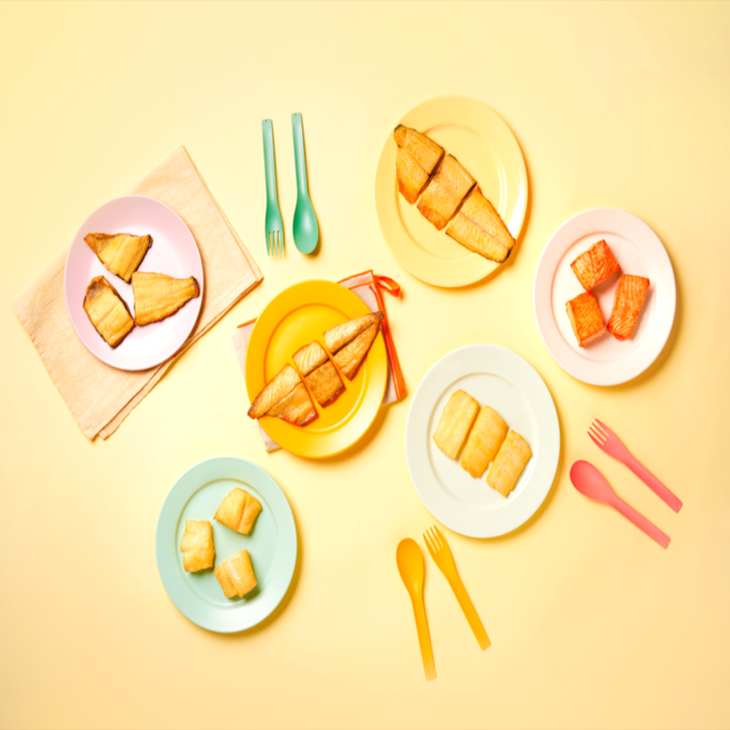 [전자렌지 30초] 유아용 생선구이 6종 모음 ( 고등어 삼치 가자미 임연수 연어 대구 ) 무염 순살 유아식 개별진공포장, 1개