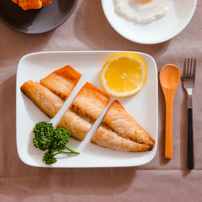 [전자렌지 30초] 유아용 순살 고등어 구이 (무염), 3개, 110g