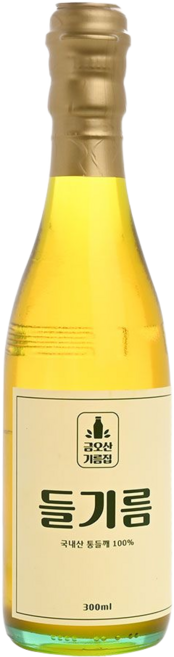 국산 저온압착 통들깨 들기름 300ml 금오산기름집 방앗간, 1개