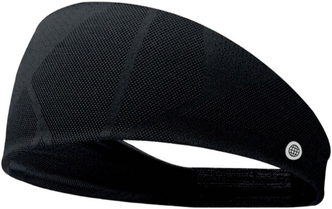 아트니 스포츠 남녀공용 헤어밴드 땀흘림방지 쿨 머리밴드, 1개, 블랙