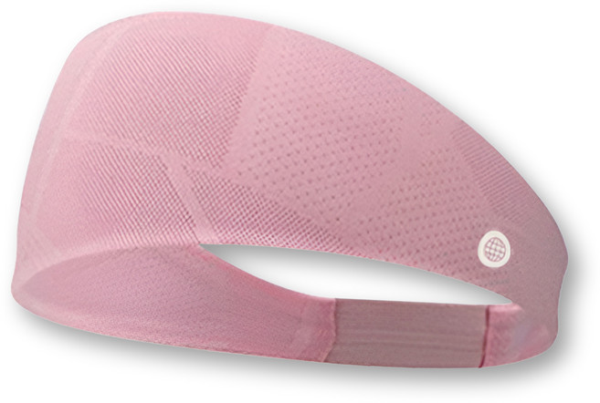아트니 스포츠 남녀공용 헤어밴드 땀흘림방지 쿨 머리밴드, 1개, 인디핑크