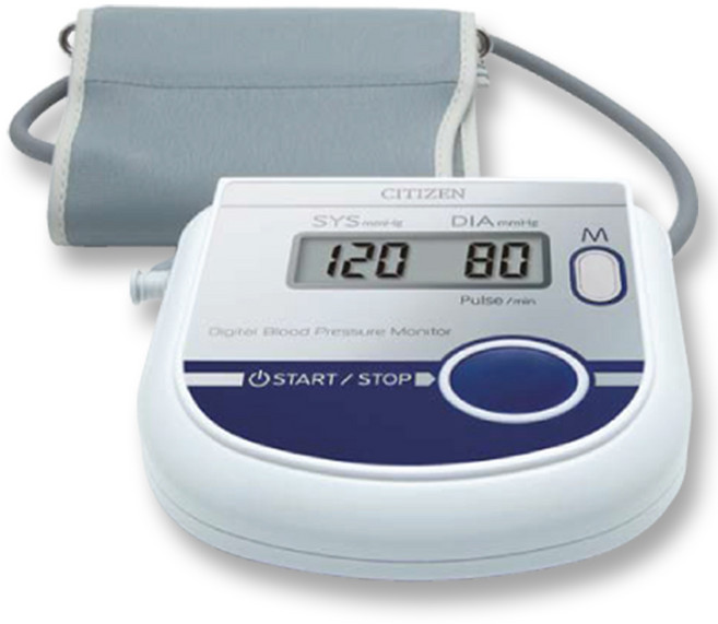 시티즌 자동 전자 혈압계, CH-452, 1개
