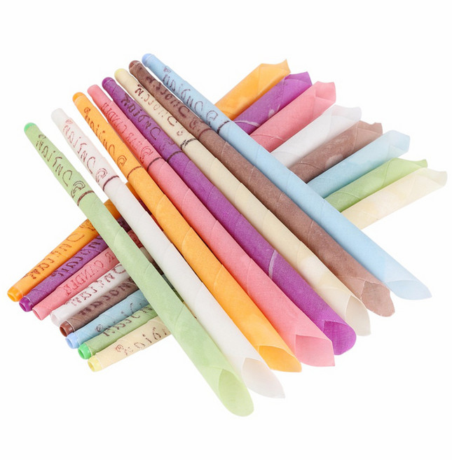 Zoom-AI 고급형 이어 캔들 테라피 미우새 귀 청소 귀지 귓밥 제거 클리너 귀뜸 아로마 마사지 8p, 1세트