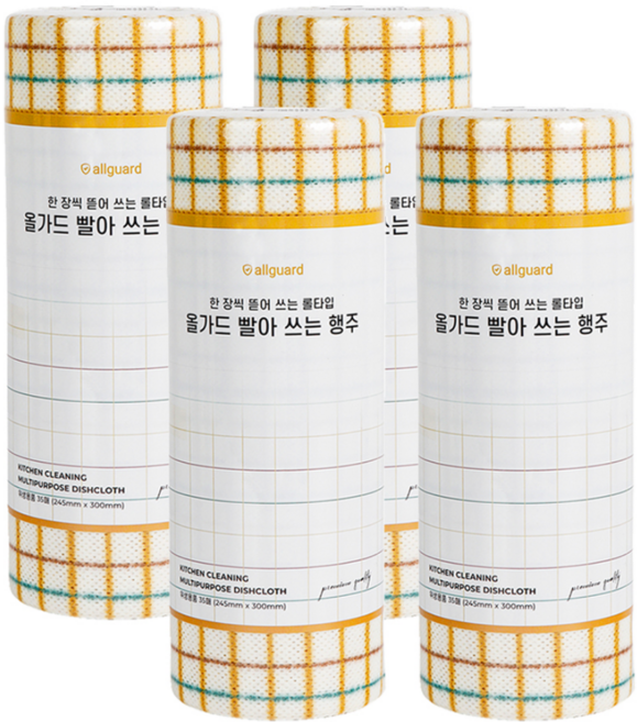 올가드 빨아쓰는 행주, 35개입, 1개