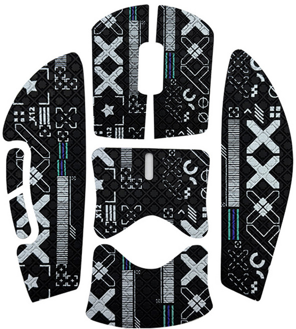 지슈라2 덱스 그립테이프 풀커버 논슬립 BTL 블랙 화이트, 지슈라 덱스 풀커버 BTL 블랙