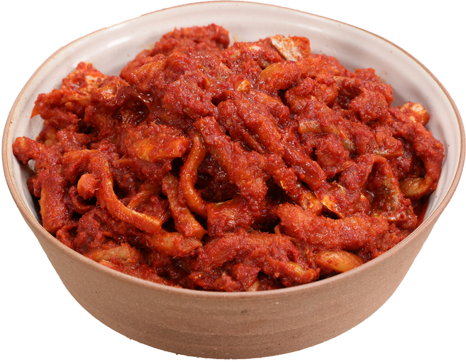 씨푸드코리아 / 명태회무침 2.5 kg / 냉면.막국수 고명 속초명태회 냉면~, 1개, 2.5kg