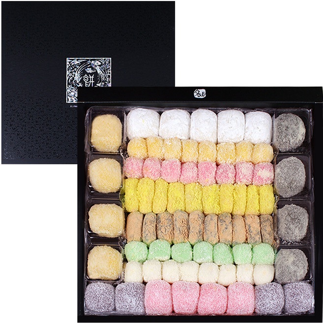 벅스웨이 다복 떡선물세트 3호+보자기, 1개, 2.65kg