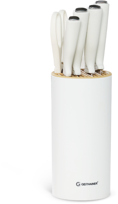 가이타이너 세라믹 칼블럭 칼 세트 주방칼 식칼 과도, 세라믹 칼블럭, 주방가위, 칼4종, 1개