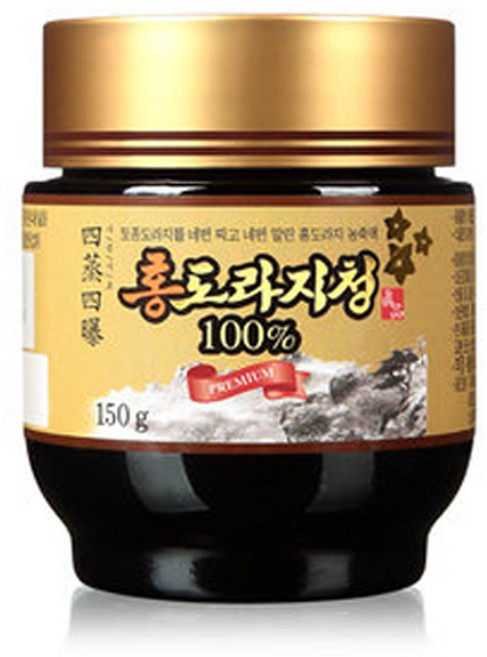 북설악 홍도라지청 300g 네번 찌고말린 100% 도라지 농축액, 1세트